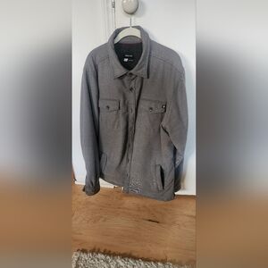 Marmot Men's Gray Button-Up Shirt Jacket